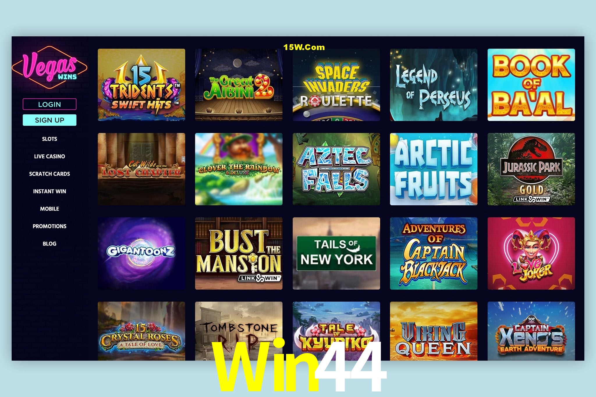 Game Providers Win44